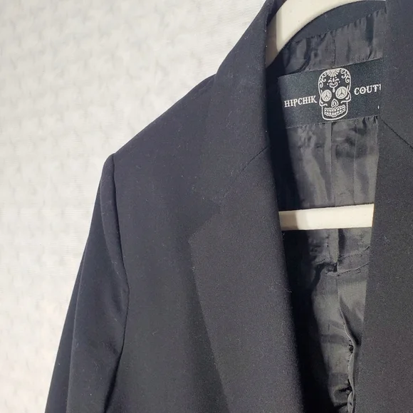 Hipchik Couture Black "Magical" Blazer - Picture 3 of 6